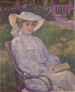 Theo Van Rysselberghe, The Woman in White